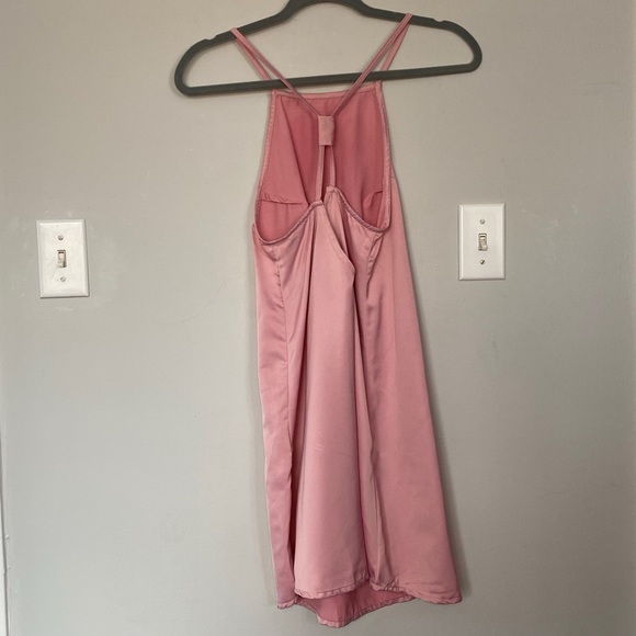 MOTEL ROCKS before you act satin DRESS - Picture 3 of 4